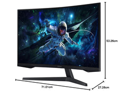 32" Samsung Odyssey G5 G55C 165Hz gaming monitor