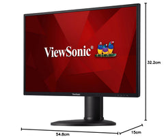 Viewsonic VG Series VG2419 LED display 60.5 cm (23.8") 1920 x 1080 pixels Full HD Black