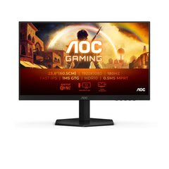 AOC Gaming 24G42E - 24 inch FHD monitor, 180 Hz, 1 ms, FreeSync Prem., Comp. G-Sync, HDR10 (1920 x 1080, HDMI, DisplayPort) zwart grijs