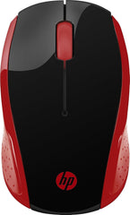 HP 200 Draadloze Muis (Wireless USB) Rood