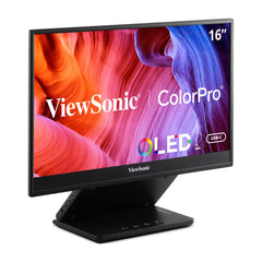 Viewsonic VP Series VP16-OLED écran plat de PC 40,6 cm (16"") 1920 x 1080 pixels Full HD Écran tactile Noir