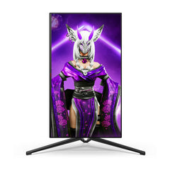 AOC Agon Pro AG274UXP - 27 inch UHD Gaming Monitor, 144 Hz, 1 ms, FreeSync, G-Sync Compatible, HDR600 (3840x2160, HDMI 2.1, DisplayPort, USB-C, USB Hub) zwart