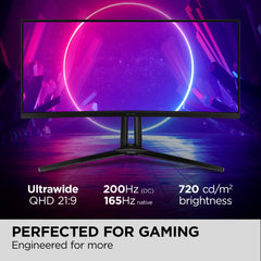 Viewsonic XG341C-2K, 86,36 cm (34 inch), 200Hz, UWQHD, VA - Quantum Dot, HDMI, DP, USB-C
