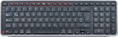 Contour Design Bluetooth-weegschaal, QWERTZ, Duits, zwart, toetsenbord (standaard, draadloos, Bluetooth, QWERTZ, zwart)