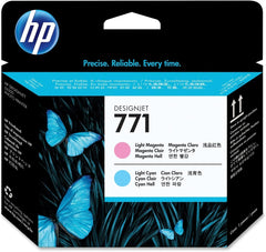 HP 771 (CE019A) Originele Printkop - Licht Magenta & Licht Cyaan