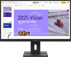 Lenovo ThinkVision E27Q-40 - 27 Inch QHD Monitor - 100Hz - Zwart