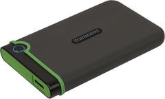 Transcend StoreJet 25M3S 2TB Externe Harde Schijf - USB 3.1 - Grijs