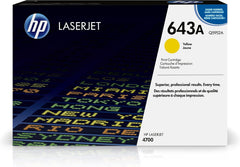 HP 643A (Q5952A) Originele Tonercartridge - Geel - 10.000 pagina's