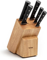 Tefal Ice Force Messenset met Blok - 5 Roestvrijstalen Messen