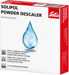 Solis Solipol Ontkalkingspoeder voor Koffiemachines - 3 x 50 g