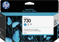 HP 730 Cyaan Inktcartridge 130 ml (P2V62A)
