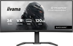 iiyama G-Master GCB3482WQSU-B1 - 34 inch Curved UWQHD Gaming Monitor - 120Hz