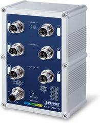 Planet IGS-5227-6MT-X Industriële L2+ Managed Switch - IP67 M12 6-Poorts Gigabit