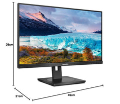 Philips MMD 272S1M/00 68,6 cm (27") 1920 x 1080 Pixels Full HD LCD Zwart