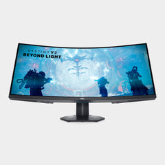 Dell S3422DWG 34" WQHD (3440x1440) 21:9 1800R Gebogen Gaming Monitor, 144Hz, VA, 1ms MPRT, AMD FreeSync Premium Pro, HDR 400, DisplayPort, 2x HDMI, 5x USB, 3 Jaar Garantie