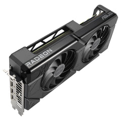 ASUS Dual Radeon RX 7800 XT OC Edition 16GB GDDR6 Gaming grafische kaart (AMD Radeon RX7800XT, PCIe 4.0, 1x HDMI 2.1, 3x DisplayPort 2.1, DUAL-RX7800XT-O16G, zwart)