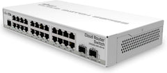 MikroTik CRS326-24G-2S+IN Managed Switch - 24x Gigabit & 2x 10G SFP+