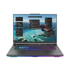 ASUS ROG Strix G16 Laptop | 16" Full-HD 165Hz/7ms 16:10 IPS Display | Intel Core i9-13980HX | 16 GB RAM | 1 TB SSD | NVIDIA RTX 4070 | Windows 11 | QWERTZ toetsenbord met 4-zone RGB | Eclipse Gray