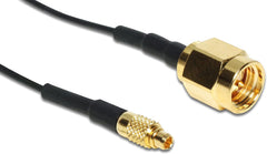 DeLOCK 88471 Kabeladapter - MMCX Mannelijk naar SMA Mannelijk - 0,12 m