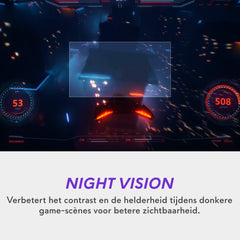 Alienware AW2725DF 27" QHD (2560x1440) Gaming Monitor, 360Hz, QD OLED, 0.03ms, AMD FreeSync Premium Pro, 99.3% DCI-P3, HDR400, USB-C, 2x DisplayPort, HDMI, 4x USB, 3 Jaar Garantie