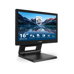 Philips 162B9T/00 computer monitor 39,6 cm (15.6") 1366 x 768 Pixels HD LCD Touchscreen Zwart