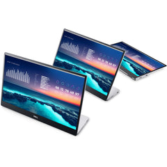 Dell P1424H 14" Full HD (1920x1080) Draagbare Monitor, 60Hz, IPS, 6ms, 2x USB-C, 3 Jaar Garantie, Zilver