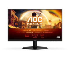 AOC Gaming 27G42E - 27 inch FHD monitor, 180 Hz, 1 ms, FreeSync Prem., Comp. G-Sync, HDR10 (1920 x 1080, HDMI, DisplayPort) zwart