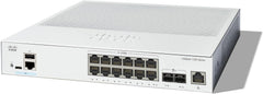 Cisco Catalyst 1300-12XT-2X Managed Switch - 12x 10GbE + 2x 10G SFP+