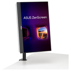 ASUS ZenScreen MB229CF portable monitor – 22-inch (21.5 viewable) FHD (1920 x 1080), IPS technology, 100Hz, USB-C® PD 60W, speakers, carrying handle/kickstand design, C-clamp, partition hook
