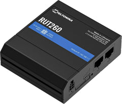 Teltonika RUT260 Industriële 4G LTE Cat 6 Router - Zwart