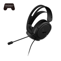 ASUS TUF Gaming H1 bedrade headset | Discord gecertificeerde microfoon, 7.1 surround sound, 40 mm drivers, 3,5 mm, lichtgewicht, voor pc, switch, PS4, PS5, Xbox One, Xbox Series X | S en mobiele