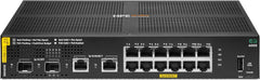 HPE Aruba Networking CX 6000 12G Class 4 PoE 2SFP 139W Switch (R8N89B)