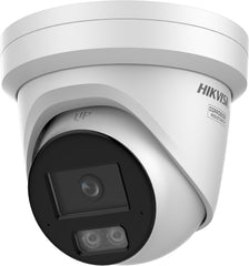 Hikvision 8 MP Smart Hybrid Light with ColorVu Fixed Turret Network (DS-2CD2387G3-LI2UY(2.8mm))