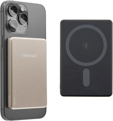 Intenso MW5000 Magnetische Powerbank - 5000 mAh - MagSafe - Champagne