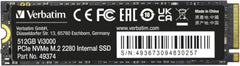 VERBATIM Vi3000 PCIe NVMe M.2 SSD 512GB