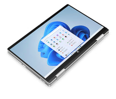 HP Pavilion x360 2-in-1 Laptop 14-ek0615nd | 14" Full HD IPS Touchscreen | Intel Core i3-1215U | 8GB RAM | 256GB SSD | Windows 11 | B&O Audio | Silver | Convertible Laptop | QWERTY Toetsenbord