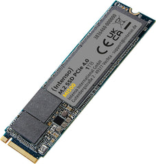 Intenso MI500 1 TB NVMe SSD, M.2 interne SSD, PCIe 4.0 Gen4x4, 5300 MB/s Lezen, 4500 MB/s Schrijven, Solid State Drive, 1TB