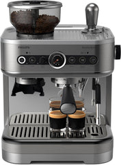 Philips Barista Brew PSA3228/01 Pistonmachine met Koffiemolen - Zilver