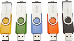 Intenso Basic Line USB-sticks 32 GB - 5 Stuks - USB 2.0 - Meerkleurig