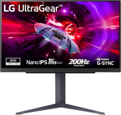 LG UltraGear 27GS85Q-B - 27 inch QHD Gaming Monitor - 180Hz - 1ms IPS