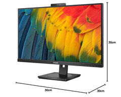 PHILIPS 5000 Series 24B1U5301H/00 LED-display, 60,5 cm (23,8 inch) 1920 x 1080 pixels Full HD LCD, zwart