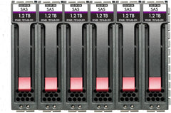 HPE MSA 14.4TB SAS 10K SFF HDD Bundle (6x 2.4TB) - R0Q67A