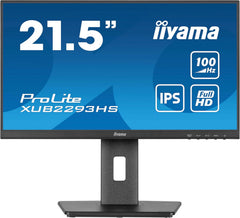 iiyama XUB2293HS-B6-21,5 inch, IPS, 1920 x 1080/100 Hz, 1H1DP, HAS
