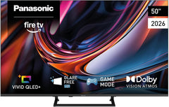 Panasonic TV-50W80CEZS - 50 inch 4K Vivid QLED Fire TV