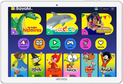 ARCHOS T101 KID ? Tablet per bambini 10.1 FHD IPS ? WiFi ? 4 GB di RAM ? 64 GB di memoria ? Custodia con supporto inclusa ? App didattica Bay