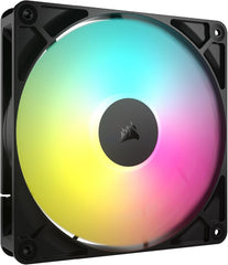 Corsair RS140 ARGB 140mm PWM Behuizingsventilator - Daisy-Chain - Zwart