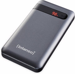 Intenso 7332330 Powerbank PD 10000 - externe accu met Power Delivery & Quick Charge 3 (10000mAh, geschikt voor smartphone, tablet, MP3speler, digitale camera), zwart