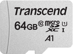 Transcend 300S MicroSDXC Geheugenkaart 64GB - UHS-I U1 A1