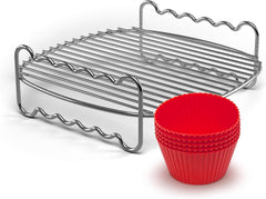 Philips Airfryer Partymeesterset - 7 siliconen muffinvormen