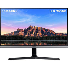 Samsung LU28R550UQUXEN 28 "UR55 4K UHD Monitor - Ultra HD 3840 x 2160, HDR10 +, Freesync, 2 x HDMI, Displayport, Zwart
